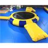 JYSNSY Outdoor Inflatable Floating Trampoline, PVC Bouncing Swimming Platform Inflatable Water Trampoline, Portable Lake Trampoline with Slide,4M view 2