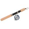 Tyenaza Ice Fishing Rod and Reel Combo, Prevent Slip Short Section 65cm Ice Fishing Rod for Winter Fishing view 1