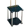 Pool Cue Rack Pool Cue Holder Pool Cue Stand Billiards Pool Stick Holder,Cue Rack Only,Wood Stand Holds 6 Billiard Sticks Pool Stick Holder Billiard Cue Rack, 40*55*40 cm view 1