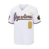 PERC30 Youth Showtime 8-24 Legend Hip Hop Baseball Jersey Stitched for Memorial Day (White, Large) view 2