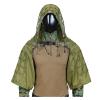 Sniper Camouflage Combat Ghillie Suit Foundation Outdoor Shooting Hunting DIY Ghillie Jacket Set with Yarn (Color : Black Desert, Size : One Size) view 3