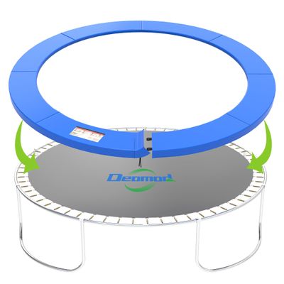 Deomod Trampoline Pad, Trampoline Replacement Safety Pads, Universal Round Trampoline Pad, Trampolines Spring Cover, Fits 10ft 12ft 14ft Frames, Disconnect Interface - Waterproof Accessories