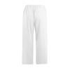 Womens Cargo Pants Mid Rise Loose Fit Women's Casual High Waisted Wide Leg Linen Pants Button Up Straight Leg Trousers with Pocket Khaki X-Large view 4