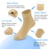 SERISIMPLE Kids Viscose Bamboo Above Ankle Socks Thin Mesh Summer Crew Comfortable Girls Boys Socks 5 Paris (US, Alpha, Medium, Regular, Khaki) view 3
