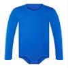 Landofgenie Men One Piece Bodysuit Long Sleeve Onesie Pajamas Tops Cotton Romper Blue XL view 1