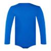 Landofgenie Men One Piece Bodysuit Long Sleeve Onesie Pajamas Tops Cotton Romper Blue XL view 2