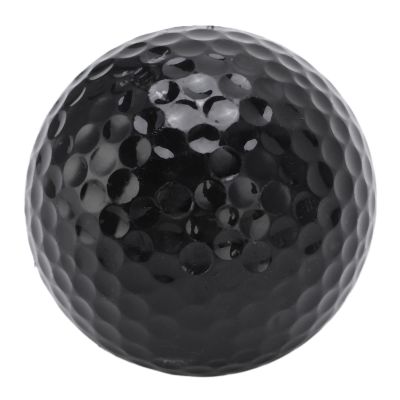 2 Layers Floating Golf Ball, Golf Floating Ball, Practice Floating Golf Ball, Water Golf Ball, Floating Water, Outdoor Sport, Golf Driving Range Ball, for Golf Lover, for Indoor Outdoor(Black)