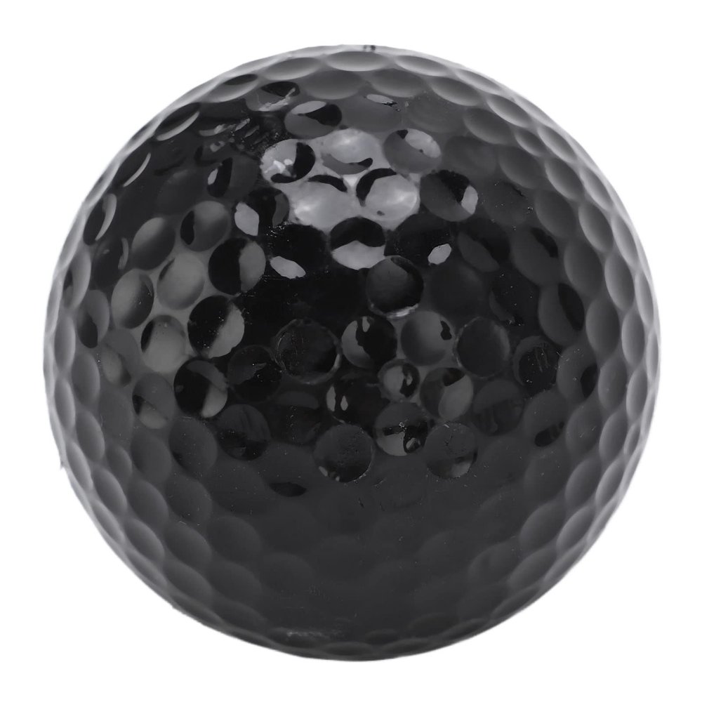 2 Layers Floating Golf Ball, Golf Floating Ball, Practice Floating Golf Ball, Water Golf Ball, Floating Water, Outdoor Sport, Golf Driving Range Ball, for Golf Lover, for Indoor Outdoor(Black)