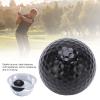 2 Layers Floating Golf Ball, Golf Floating Ball, Practice Floating Golf Ball, Water Golf Ball, Floating Water, Outdoor Sport, Golf Driving Range Ball, for Golf Lover, for Indoor Outdoor(Black) view 3