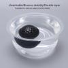 2 Layers Floating Golf Ball, Golf Floating Ball, Practice Floating Golf Ball, Water Golf Ball, Floating Water, Outdoor Sport, Golf Driving Range Ball, for Golf Lover, for Indoor Outdoor(Black) view 4