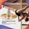 EliteBloom Portable Adjustable Height Spinning Dancing Pole,Stripper Dance Pole for Home,Static and Rotating Modes,Max Load 110 Lbs (Gold) view 2