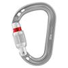 Petzl Rocha Screw-Lock Carabiner - Gray view 1