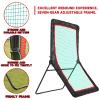FLITURE Baseball Rebounder Net - 4x7FT Adjustable Rebounder Net with Steel Frame for Baseball Soccer Volleyball Lacrosse - Perfect for Pitching Hitting & Backyard Training for All Ages view 2