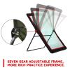 FLITURE Baseball Rebounder Net - 4x7FT Adjustable Rebounder Net with Steel Frame for Baseball Soccer Volleyball Lacrosse - Perfect for Pitching Hitting & Backyard Training for All Ages view 3