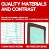 FLITURE Baseball Rebounder Net - 4x7FT Adjustable Rebounder Net with Steel Frame for Baseball Soccer Volleyball Lacrosse - Perfect for Pitching Hitting & Backyard Training for All Ages view 4