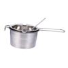 GANAZONO 1set Stainless Steel Butter Melting Pot Ergonomic Handle for Cheese and Melting for Hiking and Picnics Easy to Clean and Maintain view 1