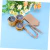GANAZONO Compass Wedding Favor Set 10pcs Pocket Compass Pendant Decorative Party Favor Families Friends view 2
