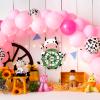 HyDren Cow Dart Party Game Farm Dart Party Favors 31x24 Cow Dart Board with 12 Sticky Balls Toys Farm Game Party Decorations Animal Birthday Party Gift for Indoor Outdoor Game view 3
