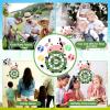 HyDren Cow Dart Party Game Farm Dart Party Favors 31x24 Cow Dart Board with 12 Sticky Balls Toys Farm Game Party Decorations Animal Birthday Party Gift for Indoor Outdoor Game view 4