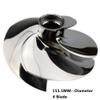 Boatman Impeller SR-CD-11/19A for Sea-Doo GTI/SE 130 GTX 170 GTI LTD with Wrench WR011 155.5mm Pump Diameter view 3