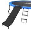 Deomod Trampoline Ladder Slide Kit, Trampoline Universal 3 Steps Wide Ladder & Buffer Slide,Universal Step Slider for 10ft 12ft 14ft 15ft 16ft Trampoline, Easy to Climb and Slider for Children/Kids