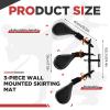 Seenelling Wall Mounted Taekwondo Kick Pad Kicking Pads for Martial Art Target Striking Boxing Paddles Kick Boxing Training Equipment Sparring Martial Art Kicking Targets for TKD Youth Adult view 2