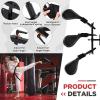 Seenelling Wall Mounted Taekwondo Kick Pad Kicking Pads for Martial Art Target Striking Boxing Paddles Kick Boxing Training Equipment Sparring Martial Art Kicking Targets for TKD Youth Adult view 3