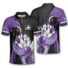 PRIMESTY Bowling Shirts Gift for Bowling Lover, Bowling Shirt for Men Women Polo Team 3D Unisex Jersey Short Sleeve Funny view 1