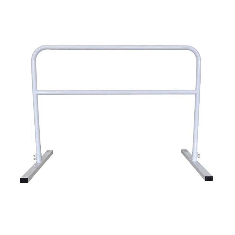 EliteBloom Portable Ballet Barre Gymnastics Bar, Freestanding Dance Exercise Equipment for Home Or Studio, Stretching Dance Pole for Kids and Adults (White 150X60X105Cm)