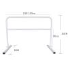 EliteBloom Portable Ballet Barre Gymnastics Bar, Freestanding Dance Exercise Equipment for Home Or Studio, Stretching Dance Pole for Kids and Adults (White 150X60X105Cm) view 2