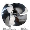 Boatman Jetski Impeller fit OEM 6D3-R1321-02-00 VX1100 VX Sport VX Cruiser V1 Sport 155MM Diameter view 3