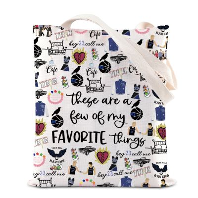 ENSIANTH Basketball TV Show Inspired Tote Bag TV Show Brothers Gift Basketball Lover Handbag(23hill thing bag)