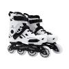 SHIJT Inline Skates for Girls and Boys, Professional Roller Skates for Women Men Adult Adjustable Roller Blades for Beginner(White,5.5) view 1