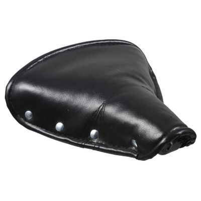 GANAZONO Retro Leather Vintage Saddle Sprung Riding Seat Cushion for Vintage Bikes and Tricycles Random Style