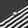 Gonetre Extreme sports Polyester Black White Stripe Surfboard Sock Cover Bag for Hard Board ShortboardBlack White Stripe 30 * 28 * 9CM Surfing sailboat (Black White) view 2