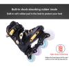 SHIJT Inline Skates for Women Men, Adjustable Roller Skates Adult Roller Blades Professional Fitness for Beginner Unisex(D,9) view 4