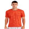 vastwit Men's Athletic T-Shirt Short Sleeve Tee Shirt Dry Fit Performance Workout Gym Yoga Tops UPF 50+ Rash Guard Shirt Orange A X-Large view 1