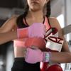POZTEV Boxing Hand Wraps for Men & Women - Boxing Quick Wraps Inner Gloves Kickboxing Handwraps for Boxing Gloves Gear Knuckle Support Elastic Wrist Straps for Training MMA Shadowboxing (Pink L/XL) view 2