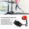 POENVFPO 2pcs Treadmill Safety Key Replacement Pin, Portable ABS Magnetic Safety Switch Security Lock Emergency Stop for Most Running Machine view 4