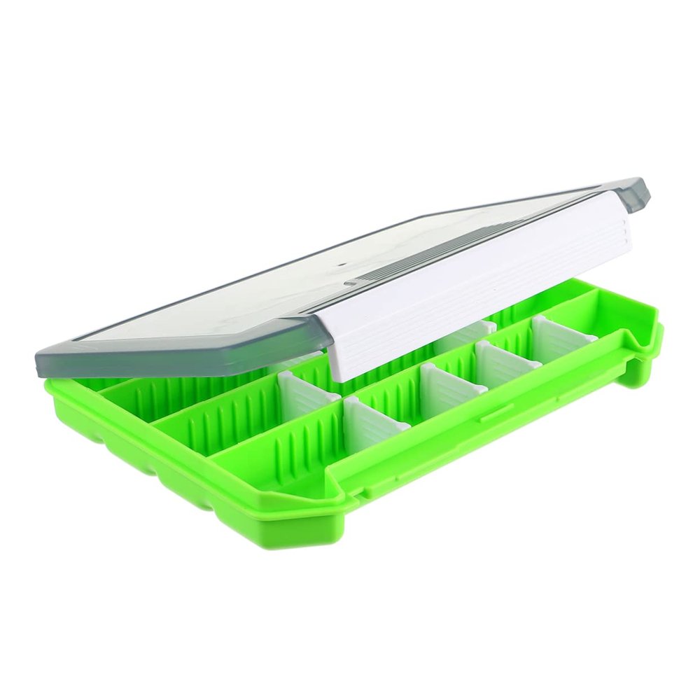 SUPVOX Fishing Accessories Case Lures Organizer Plastic Container Adjustable Dividers Tackle Organizer Keep Tackle Neat