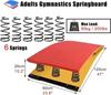 Heavy Vault Springboard with 6 Spring, Sports Equipment for Junior Gymnasts, Portable Curved Springboard view 2