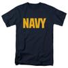 Popfunk Us Navy Logo Unisex Adult T Shirt (Small) Navy view 1
