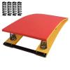 SAeWare 4 Spring Gymnastic Springboard for Young Kids, Junior Size Springboard Sport Equipment for Home Gyms Vaults Yoga - Load 65 Kg / 143 Lbs (Red) view 1