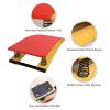 SAeWare 4 Spring Gymnastic Springboard for Young Kids, Junior Size Springboard Sport Equipment for Home Gyms Vaults Yoga - Load 65 Kg / 143 Lbs (Red) view 3