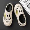 WURMIUHD Men's Summer Anti Slip Breathable Beach Water Shoes, Easy to Care Swimming Pool Sports Shoes Sandals, Bathroom Anti Slip Shower Shoes Black, 10 Wide view 3