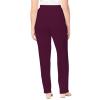 Casual Pants for Women Elastic High Waisted Loose Fit Track Sweatpants Comfy Straight Leg Long Trousers Lounge Pants Wine view 4