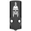 NDZ Performance MOS Optic Cover Plate for Glock 43X & 48  Black Anodized Aluminum, Spartan Skull Helmet  Made in USA view 1