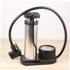 GANAZONO Bike Floor Pump Mini Portable Foot Pump Gauge High-Pressure Inflator for Universal Use (USA French Valves) Random view 2