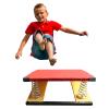 SAeWare Junior for/Kids, Heavy Duty Wood Springboard, Beginner Children's Springboards, Home School Sport Equipment (Red) view 1