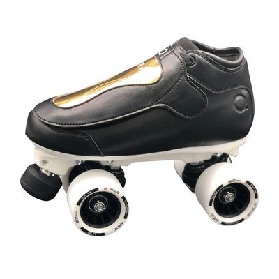 Uniq Era Quad Speed Jam Roller Skates - Black Gold Size 13